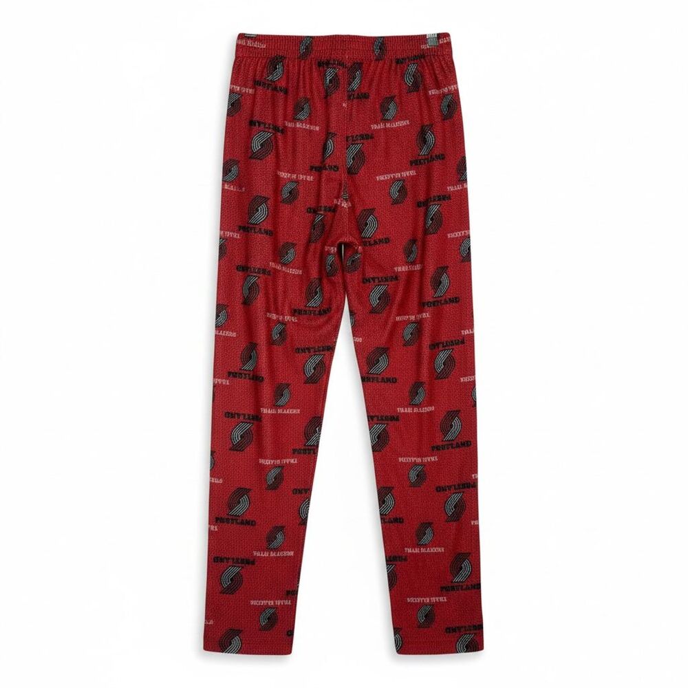 NBA Portland Trail Blazers Basketball Flannel Pajama Pants Girl Youth L 12 14